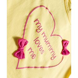 Babyhug 100% Cotton Knit Half Sleeves T-Shirts With Floral & Polka Dot Print Pack of 5 - Multicolor