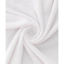 Babyhug Cotton Terry Woven Hooded Bath Towel with Panda Print L 73 x B 73 cm - White