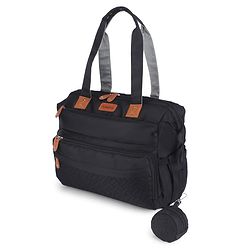Babyhug 2-in-1 Premium Quilted Multifunctional Tote & Backpack for Travel-  Beige| Convertible Carry| Independent Shoe Compartment| Dry & Wet Separation|Insulated Bottle Pouch|Large Capacity Organizer