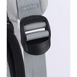 Babyhug Quilted Multipurpose Diaper Backpack with Changing Mat - Grey| Detachable Pacifier Pouch| Adjustable Shoulder Straps| Spacious Multi-Compartment Storage| Wipes Dispenser| Side Bottle Pocket