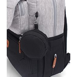 Babyhug Multipurpose Diaper Backpack - Sea Green| Insulated Bottle Pockets| Diaper Changing Mat| Adjustable Shoulder Strap| Side Bottle Pocket| Wipes Dispenser| Water Resistant| Pacifier Case