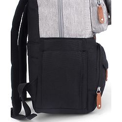 Babyhug Multipurpose Diaper Backpack - Sea Green| Insulated Bottle Pockets| Diaper Changing Mat| Adjustable Shoulder Strap| Side Bottle Pocket| Wipes Dispenser| Water Resistant| Pacifier Case