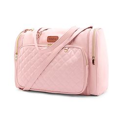 Babyhug 2-in-1 Quilted Sling cum Tote Diaper Bag for Travel | Spacious Multi-Compartment Design| Bottle Pockets| Front & Back Storage| Adjustable Shoulder Starp | Capacity- 2.1L -  Grey