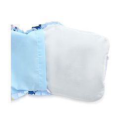 Babyhug Head Shaping Mustard Seed Pillow Penguin Print - Blue| 1 Kg Natural Rai| Cotton Removable Cover| Natural Warming Property|Prevents Cold & Flat Head Syndrome| NewBorn Neck & Shoulder Support