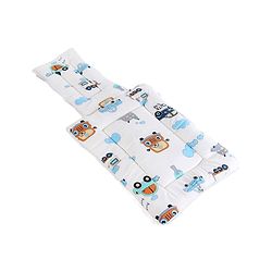 Babyhug 100% Cotton Baby Sleeping Bag with Hood Transport Print - Beige| Use as Carry Nest, Mattress or Sleeping Bag| Newborn to Toddler Boys & Girls| Newborn Gifting| Warm & Cozy| Travel Friendly