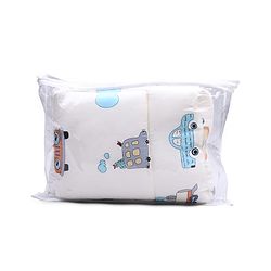 Babyhug 100% Cotton Baby Sleeping Bag with Hood Transport Print - Beige| Use as Carry Nest, Mattress or Sleeping Bag| Newborn to Toddler Boys & Girls| Newborn Gifting| Warm & Cozy| Travel Friendly