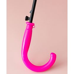 Babyhug Free Size Floral & Butterfly Printed Umbrella - Fuchsia