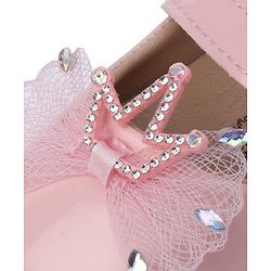 Cute Walk by Babyhug Booties With Bow Applique - Pink