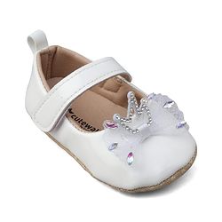Cute Walk by Babyhug Booties With Bow Applique - Pink