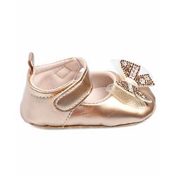 Cute Walk by Babyhug Booties With Bow Applique - Pink