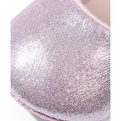 Cute Walk by Babyhug Velcro Closure Booties with Bow Applique - Pink