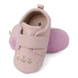 Cute Walk by Babyhug Booties With Floral Embriodery - Pink