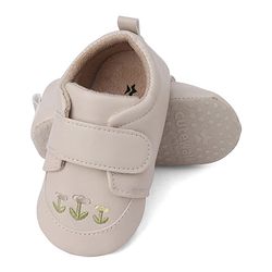 Cute Walk by Babyhug Booties With Floral Embriodery - Pink