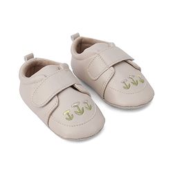 Cute Walk by Babyhug Booties With Floral Embriodery - Pink