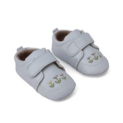 Cute Walk by Babyhug Booties With Floral Embriodery - Pink