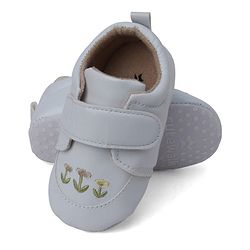 Cute Walk by Babyhug Booties With Floral Embriodery - Pink
