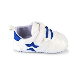 Cute Walk by Babyhug Velcro Closure Booties with Star Applique - Pink & White