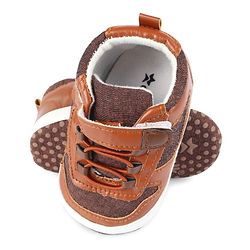 Cute Walk by Babyhug Velcro Closure Booties - Brown