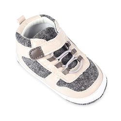 Cute Walk by Babyhug Velcro Closure Booties - Brown