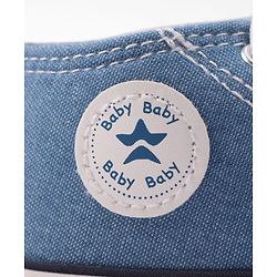 Cute Walk by Babyhug Slip On Booties - Blue