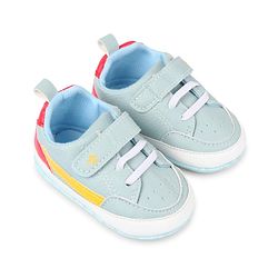 Cute Walk by Babyhug Velcro Closure Solid Booties - Blue