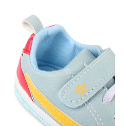 Cute Walk by Babyhug Velcro Closure Solid Booties - Blue