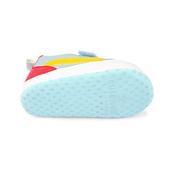 Cute Walk by Babyhug Velcro Closure Solid Booties - Blue