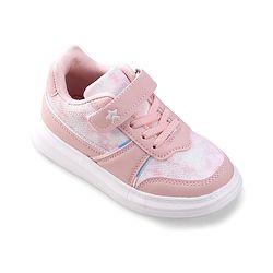 Cute Walk by Babyhug Velcro Closure Sneakers with Lace Detailing - Pink