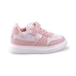 Cute Walk by Babyhug Velcro Closure Sneakers with Lace Detailing - Pink