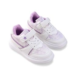 Cute Walk by Babyhug Velcro Closure Sneakers with Lace Detailing - Pink