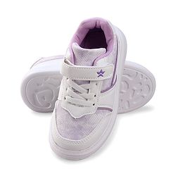 Cute Walk by Babyhug Velcro Closure Sneakers with Lace Detailing - Pink