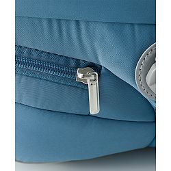Babyhug AirEase 5-in-1 Hip Seat Baby Carrier - Blue| Lightweight & Breathable| Ergonomic Support| Foldable Head Support| Multiple Carry Positions| Carrying Capacity 15 kg| Optimum Weight Distribution