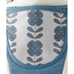 Babyhug AirEase 5-in-1 Hip Seat Baby Carrier - Blue| Lightweight & Breathable| Ergonomic Support| Foldable Head Support| Multiple Carry Positions| Carrying Capacity 15 kg| Optimum Weight Distribution