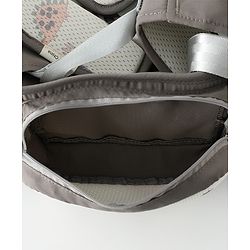 Babyhug AirEase 5-in-1 Hip Seat Baby Carrier - Grey| Lightweight & Breathable| Ergonomic Support| Foldable Head Support| Multiple Carry Positions| Carrying Capacity 15 kg| Optimum Weight Distribution