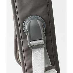 Babyhug AirEase 5-in-1 Hip Seat Baby Carrier - Grey| Lightweight & Breathable| Ergonomic Support| Foldable Head Support| Multiple Carry Positions| Carrying Capacity 15 kg| Optimum Weight Distribution