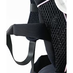 Babyhug SnugMate 5-in-1 Hip Seat Baby Carrier - Black| Premium Build| AirFlow Mesh Fabric| Foldable Head Cover| Padded Adjustable Straps| 5 Carry Positions| 15 kg Capacity| Optimum Weight Distribution