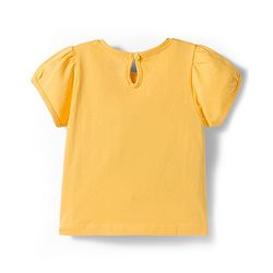 Babyhug Cotton Knit Half Sleeves T-Shirt with Floral & Polka Dot Print Pack of 3 - Pink Yellow & Navy Blue