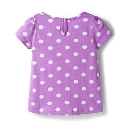 Babyhug Cotton Knit Half Sleeves T-Shirt with Floral & Polka Dot Print Pack of 3 -Plum Yellow & White