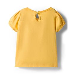 Babyhug Cotton Knit Half Sleeves T-Shirt with Butterfly & Polka Dot Print Pack of 3 - Pink Yellow & Plum