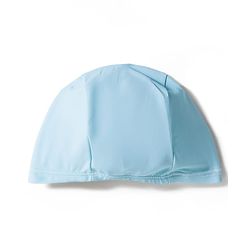 Babyhug Half Raglan Sleeves Legged Swimsuit With Dino Print & Cap - Light Blue