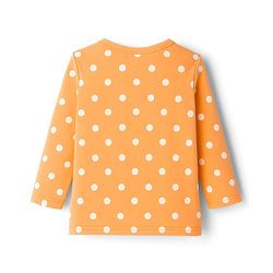 Babyhug 100% Cotton Knit Full Sleeves Front Open Jhablas with Floral & Polka Dot Print Pack of 3 - Pink & Orange