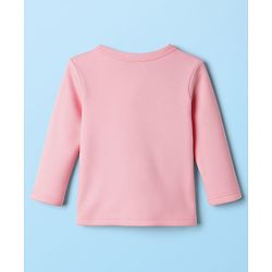 Babyhug 100% Cotton Knit Full Sleeves Front Open Jhablas with Floral Print Pack of 3 - Pink Red & White
