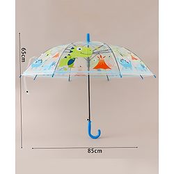Babyhug Free Size Dino Printed Umbrella - Blue