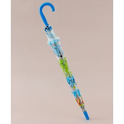 Babyhug Free Size Dino Printed Umbrella - Blue