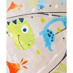 Babyhug Free Size Dino Printed Umbrella - Blue