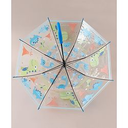 Babyhug Free Size Dino Printed Umbrella - Blue