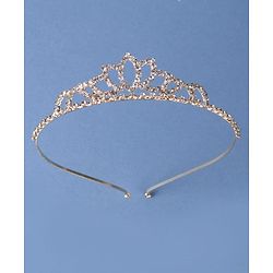 Babyhug Gold Plated Tiara Hairband - Golden