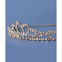 Babyhug Gold Plated Tiara Hairband - Golden
