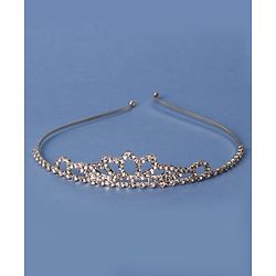 Babyhug Gold Plated Tiara Hairband - Golden