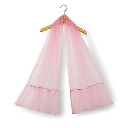 Babyhug Woven Sleeveless Mesh Choli Lehenga Set Dupatta Embroidery & Sequin Detailing - Pink